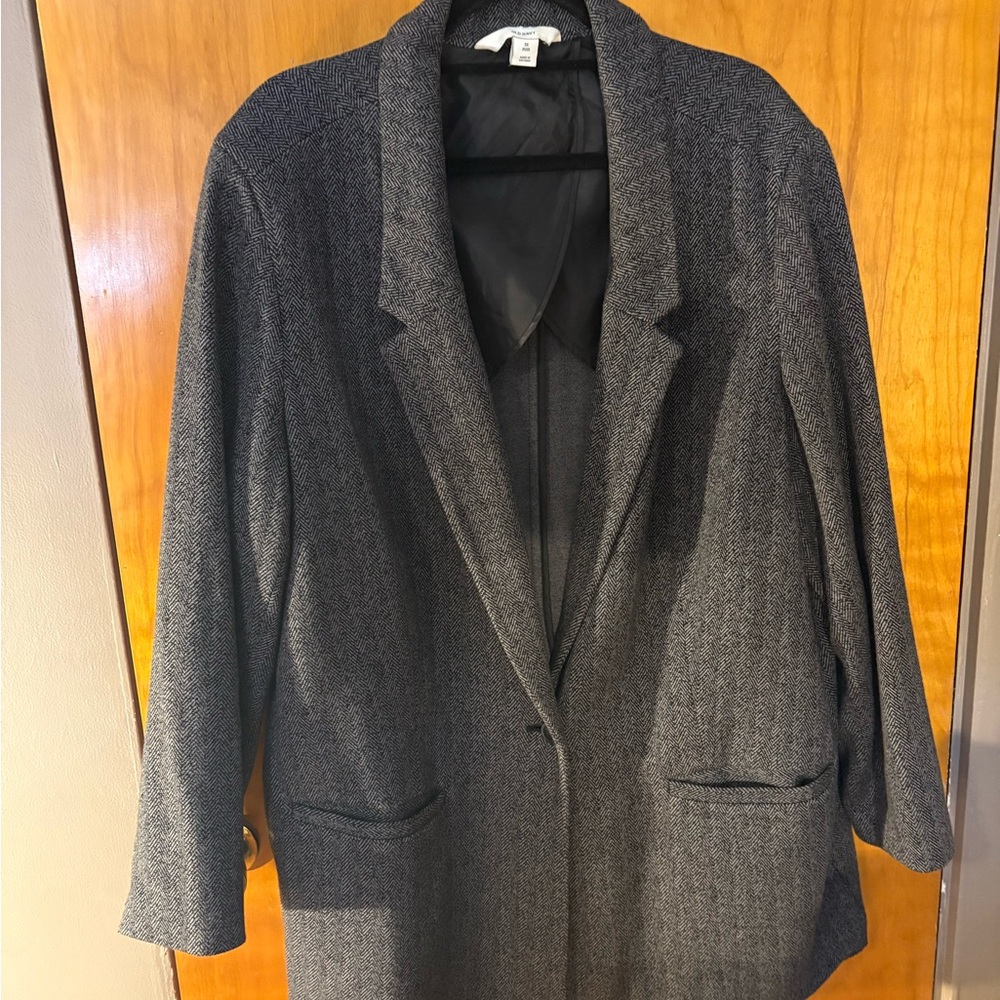 Old Navy Charcoal Blazer